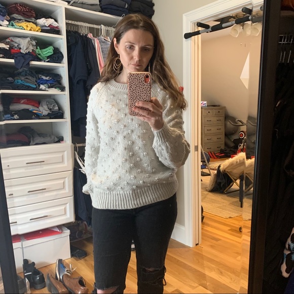 Gap cream sweater, size S Tall - Picture 2 of 5